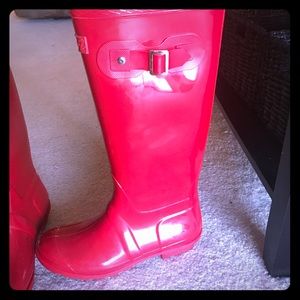 Tall rain boots